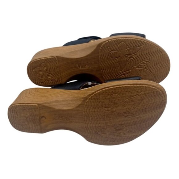 Alegria Womens Linn Blue Embroidered Floral Sandal LIN-601N Size 40 US 8-8.5 - Picture 12 of 13